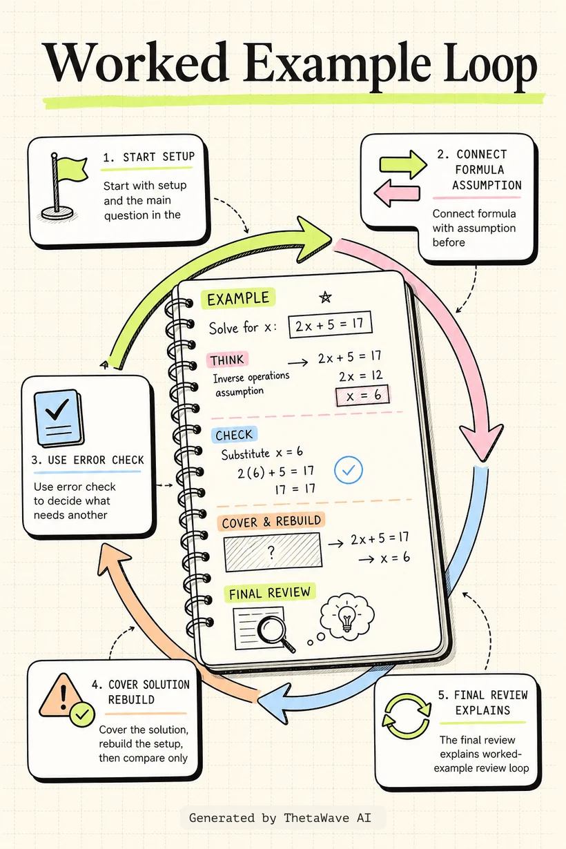 Infographic for Algebra Final Exam Review