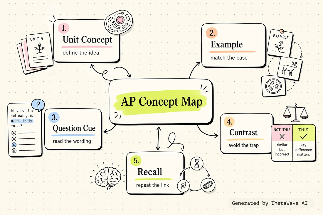 Mind map for AP Biology - The Final Review