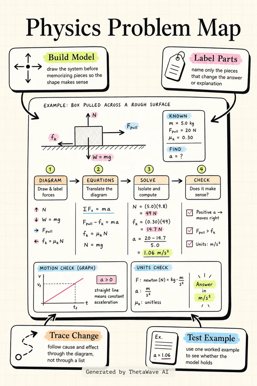 Infographic for AP Physics 1 Exam Cram