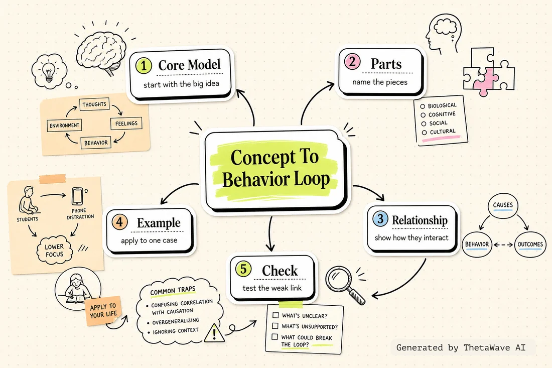 Mind map for AP Psychology Unit 1 Review