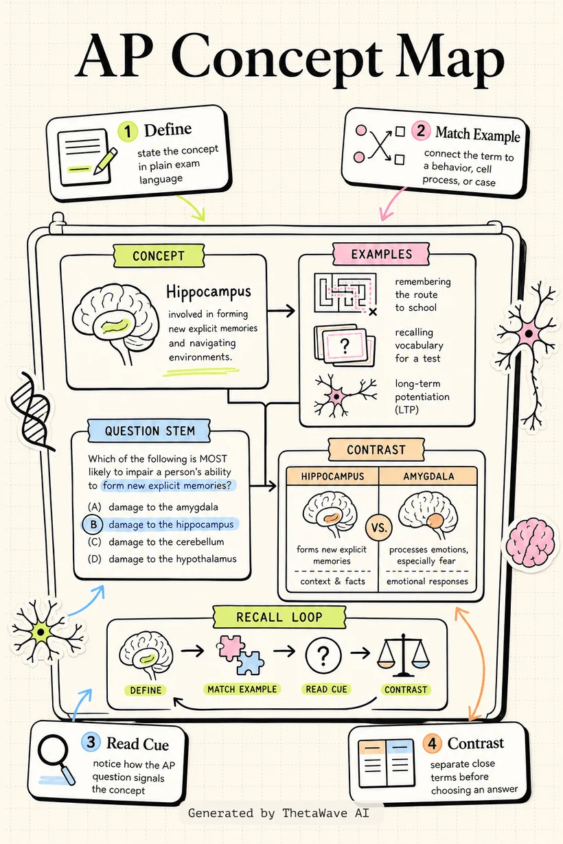 Infographic for AP Psychology Unit 2 Summary