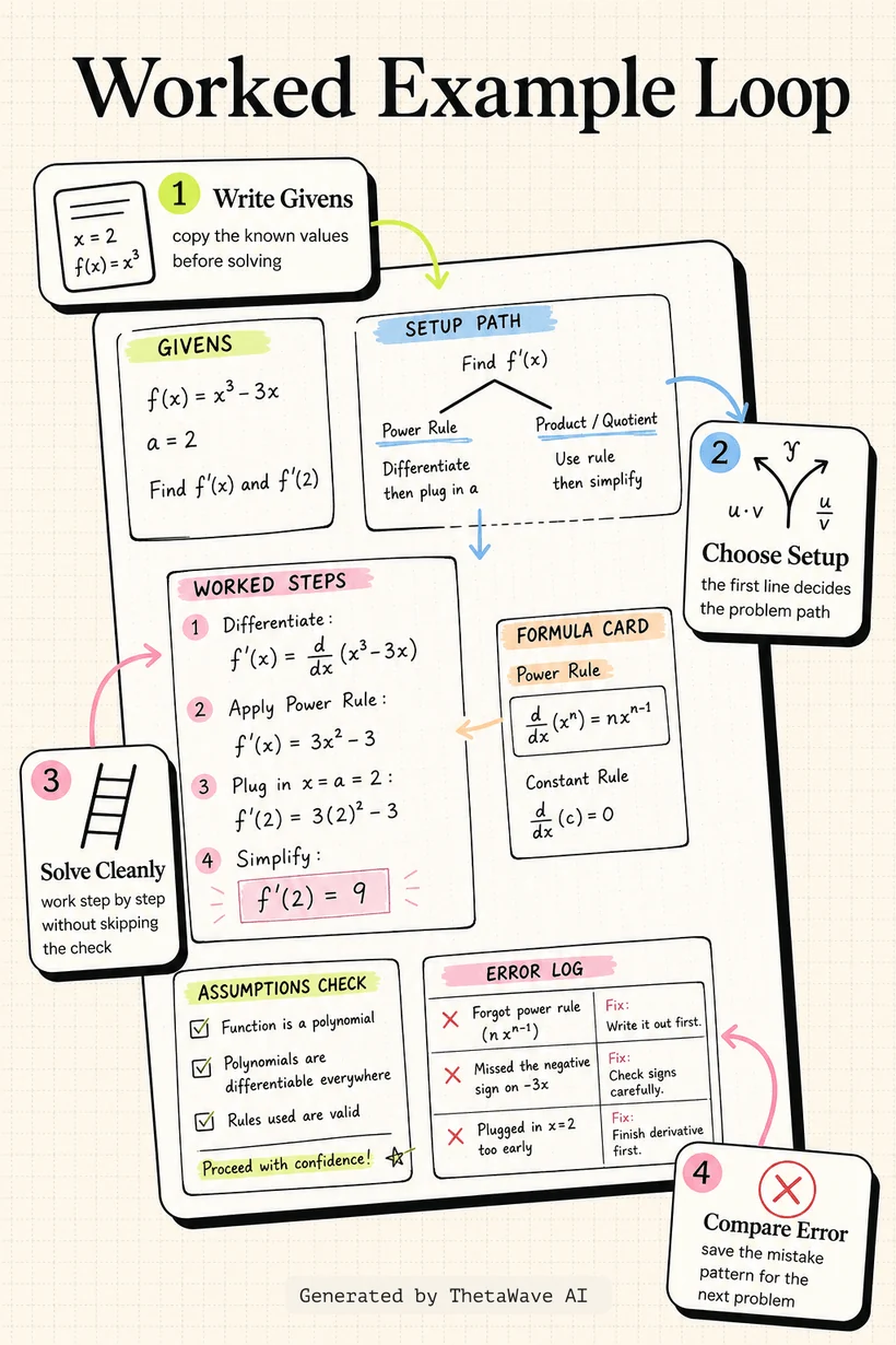 Infographic for Calculus 1 Final Review - Full Crash Course + Practice Test