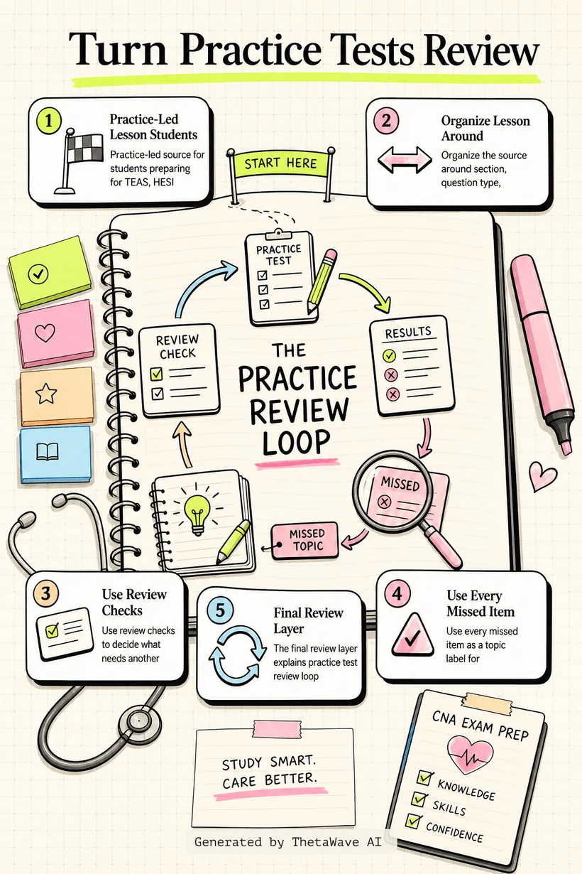 Infographic for CNA Practice Exam 2026 Mock Test Prep for Review 70 Hardest Questions