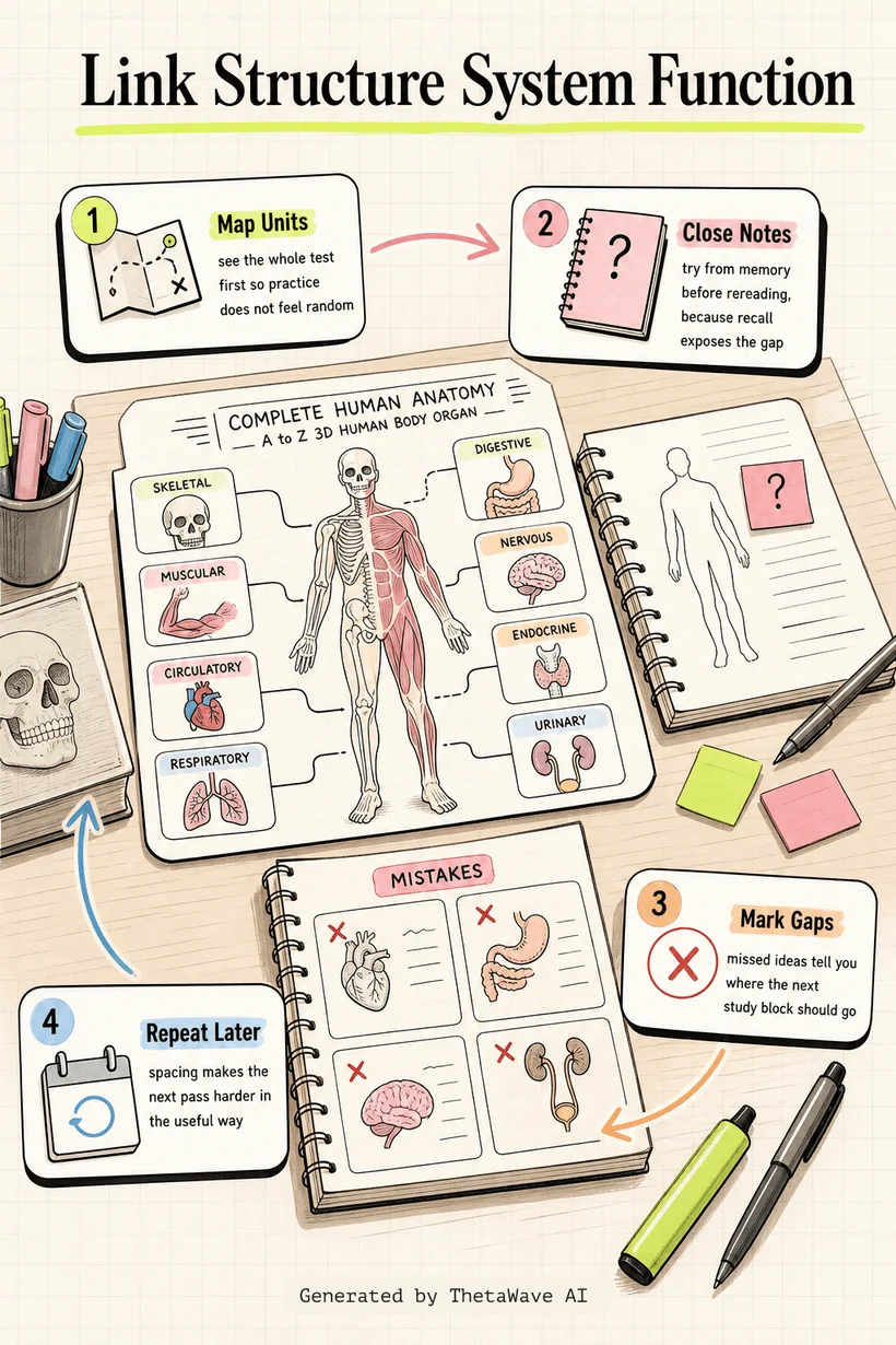 Infographic for COMPLETE Human Anatomy in 1 Hour! A to Z 3D Human Body Organ Systems