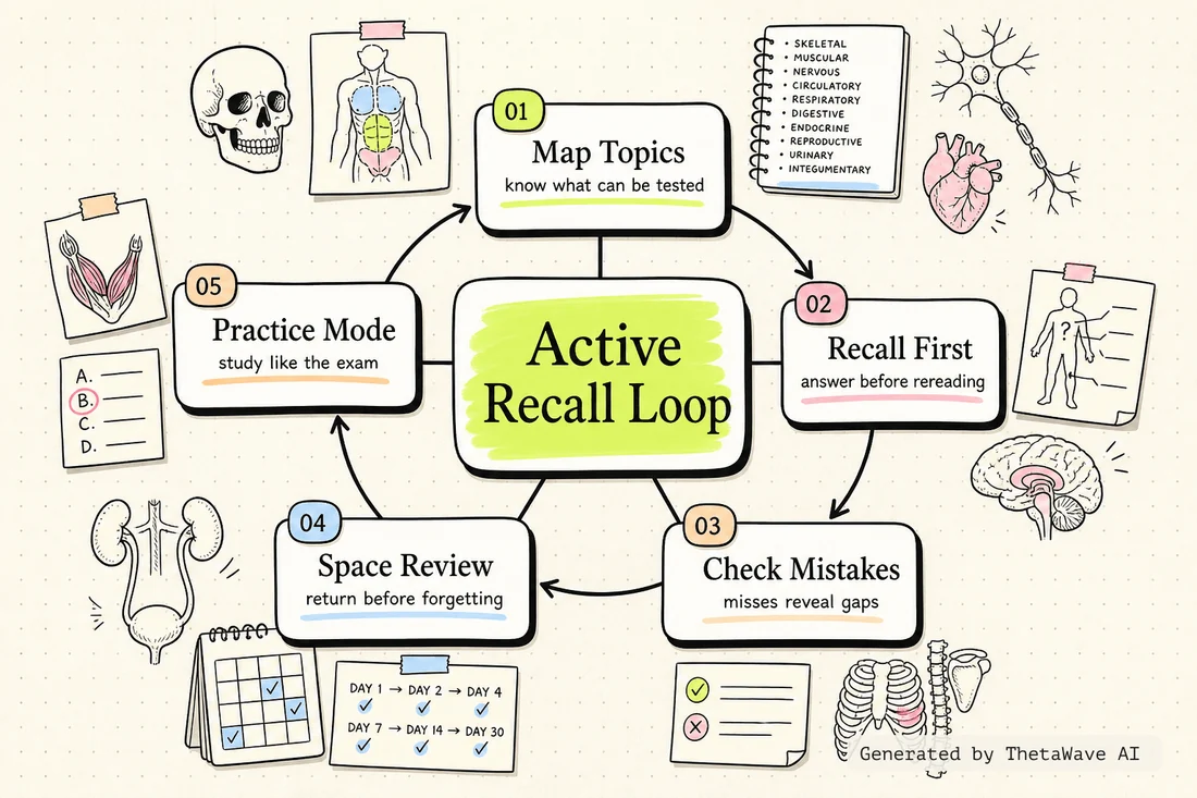 Mind map for COMPLETE Human Anatomy in 1 Hour! A to Z 3D Human Body Organ Systems