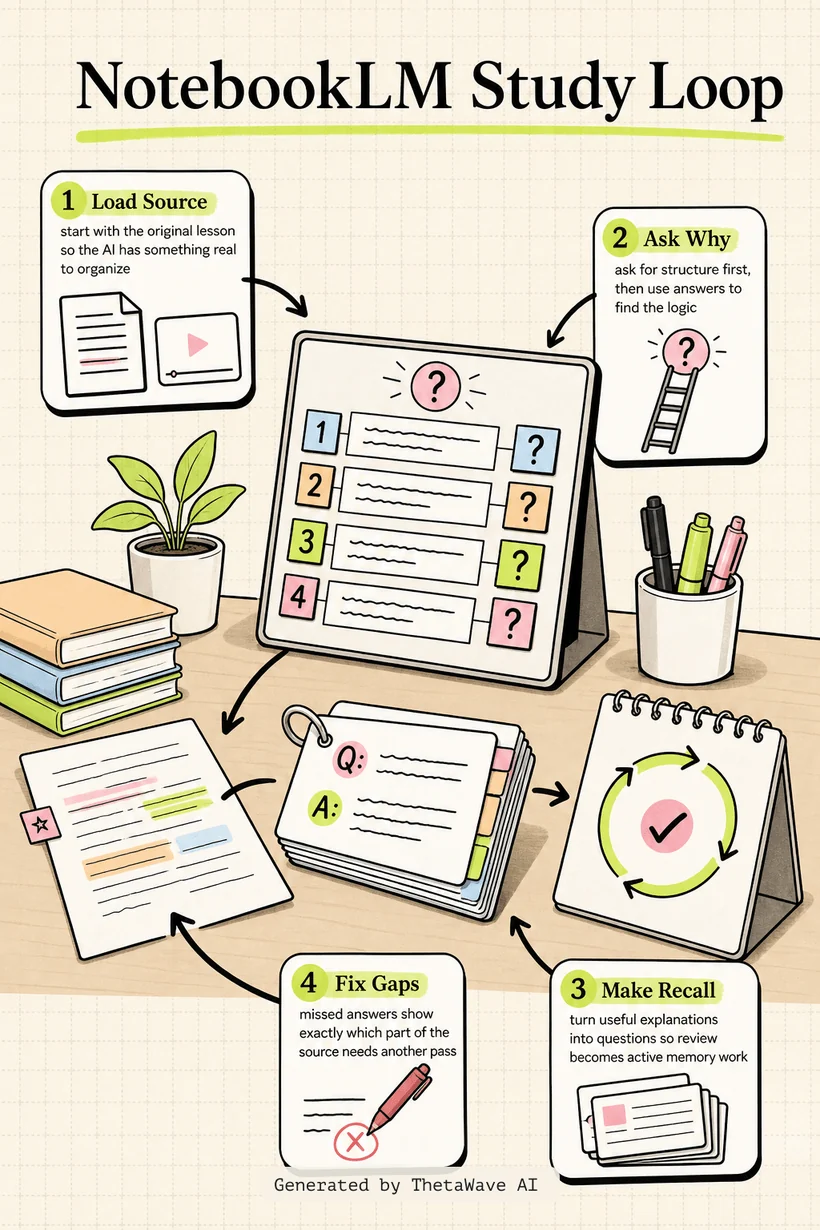 Infographic for How To Master NotebookLM in 2026 (Free Course)