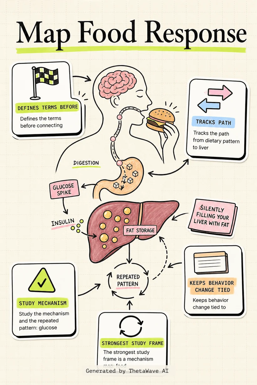 Infographic for Fatty Liver Expert: The Toxic Ingredient Silently Filling Your Liver With Fat - Dr David Unwin