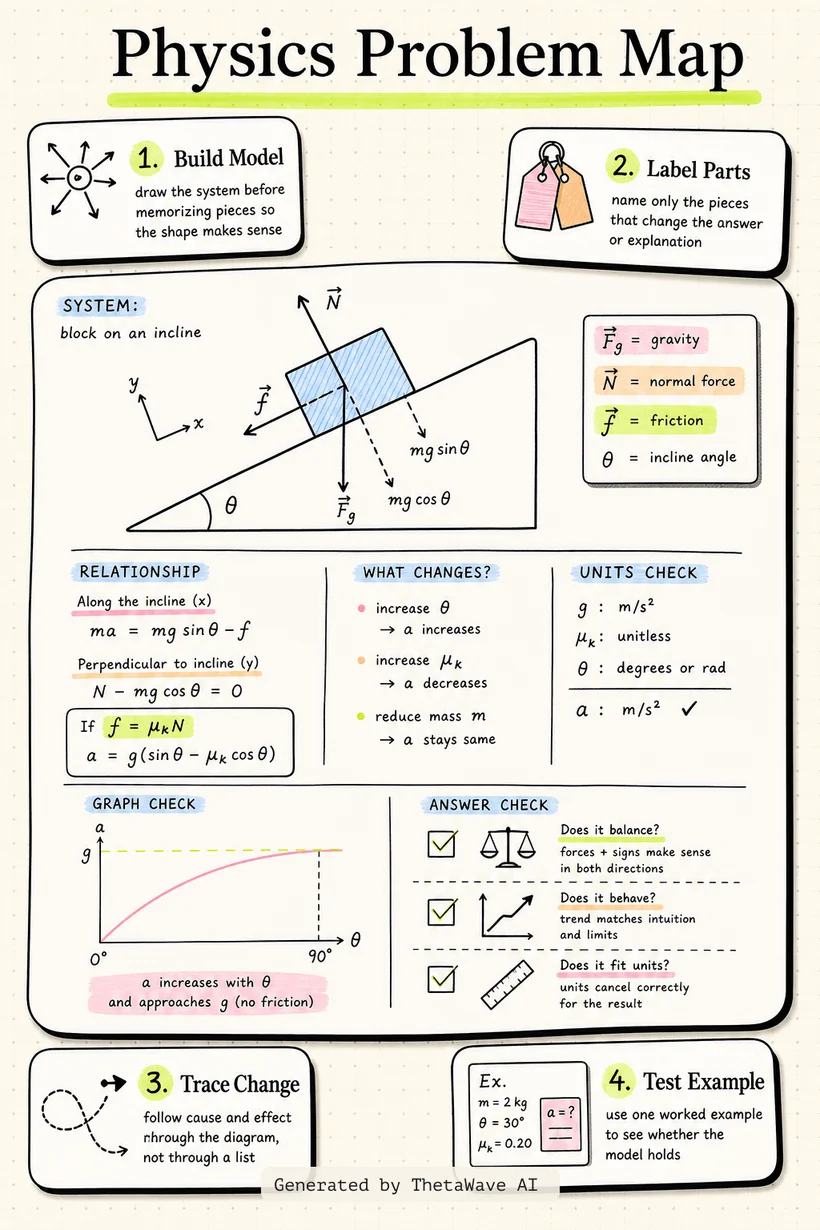Infographic for Physics - Basic Introduction
