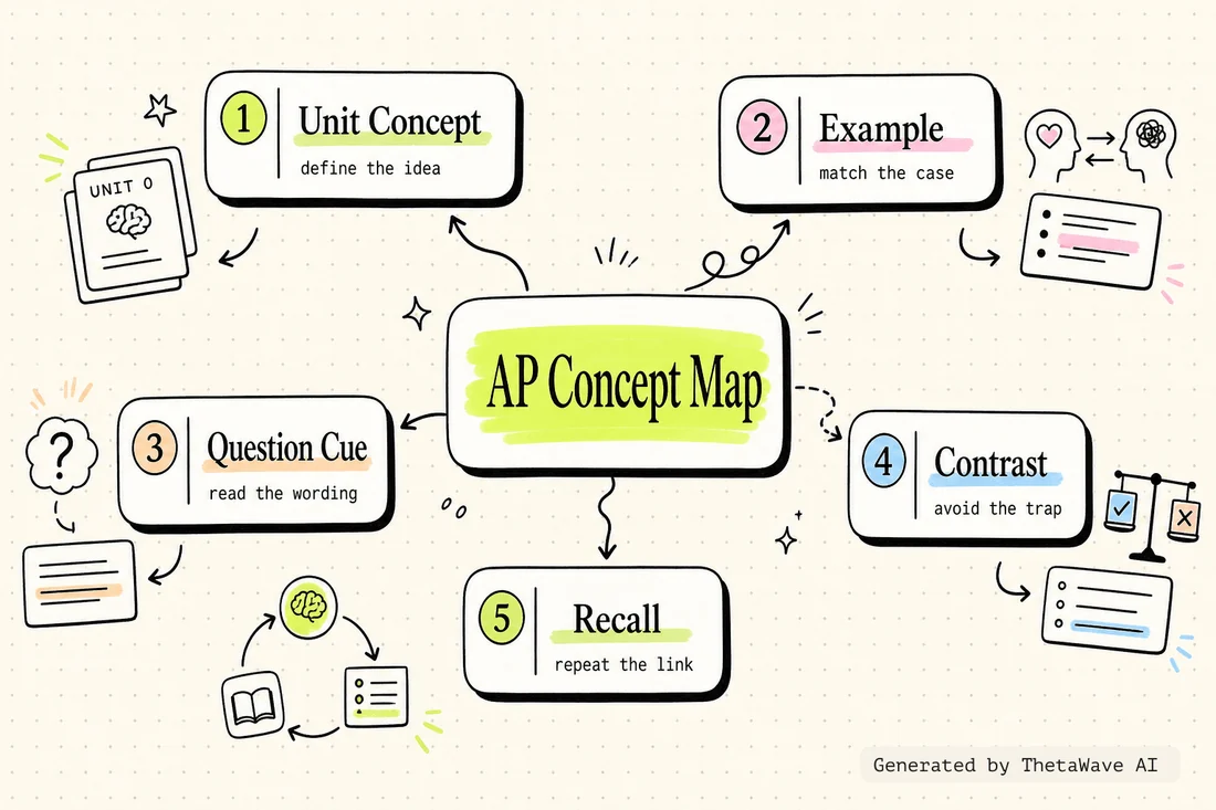 Mind map for Psychological Perspectives (AP Psychology Review: Unit 0 Topic 1A)