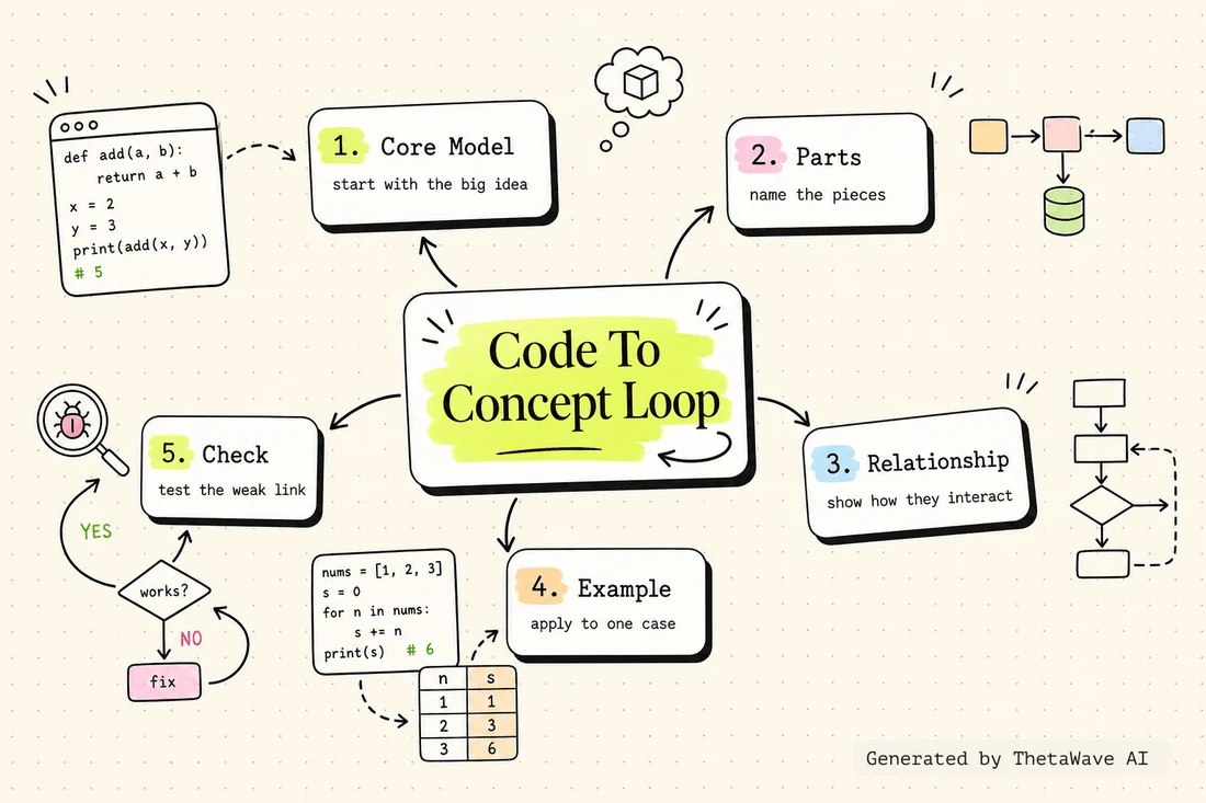 Mind map for Python Full Course for Beginners