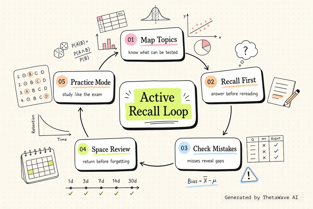 Mind map for Statistics - A Full University Course on Data Science Basics