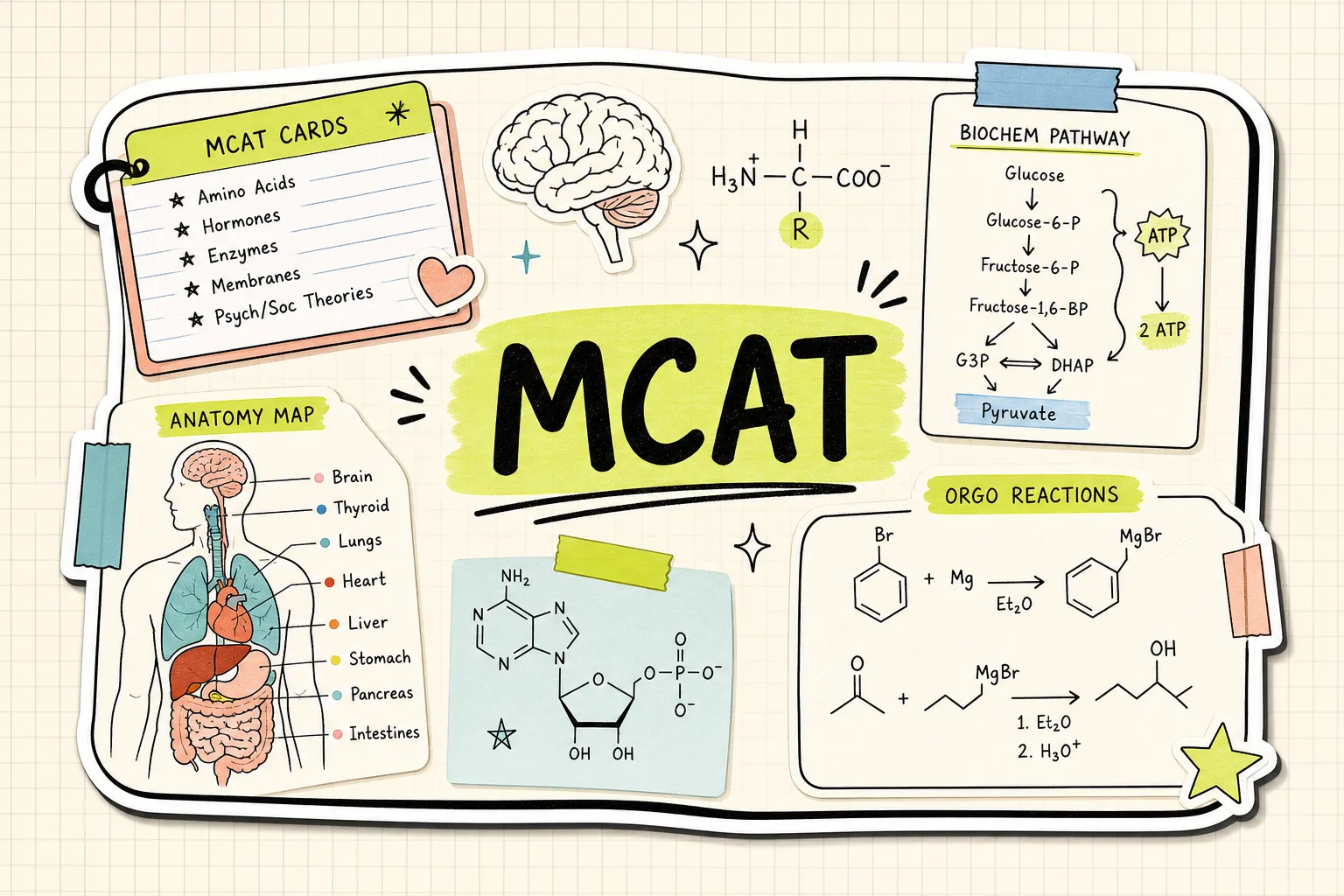 Every Metabolic Pathway You Need for MCAT Biochemistry